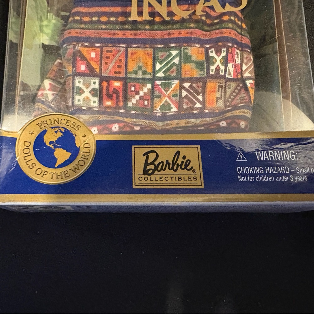 Vintage Mattel Barbie Princess Of the Incas 2000 ~Dolls of the World Collector - Picture 7 of 8